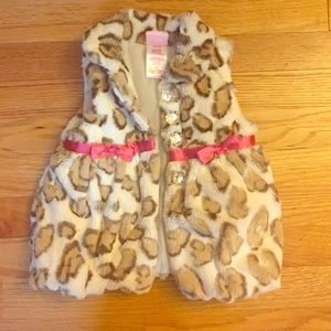 Lux faux fur vest