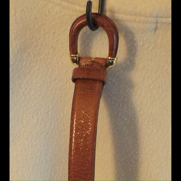 Talbots Italian Alligator Calfskin  Belt Small - Picture 2 of 3