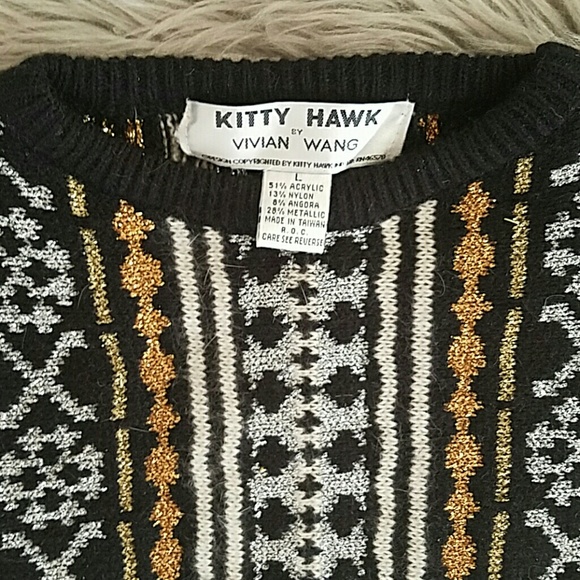 Kitty Hawk VTG oversized sweater Size Large - Picture 2 of 3