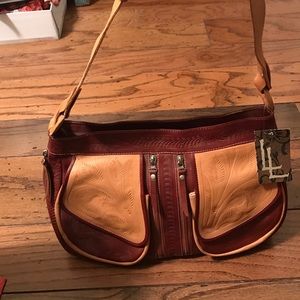 LEADER IN LEATHER bag/purse