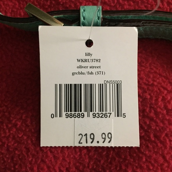 NWT Oliver Street Pebbled Leather Crossbody - Picture 4 of 4