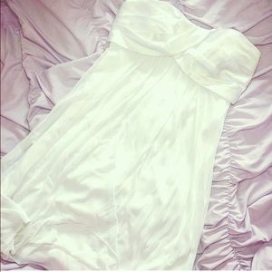 All White staples dress