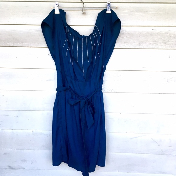 Teal Tunic Dress, size S/M