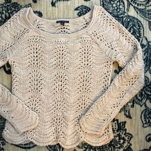 American Eagle Cream Sweater