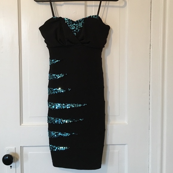 Strapless dress