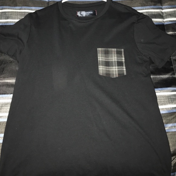 Moshuma Tshirt pattern pocket