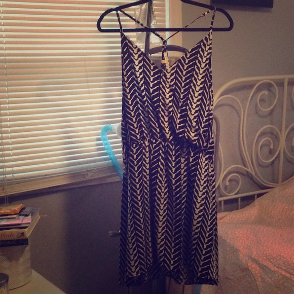 Black and white romper for summer time.