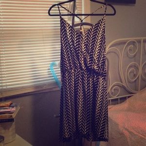 Black and white romper for summer time.