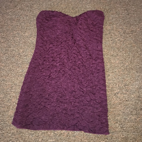 Strapless shirt
