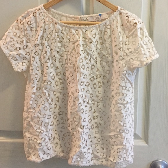 Loft Lace Top