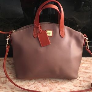 Dooney and Burke Pebble grain leather bag