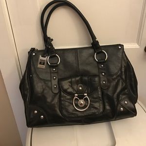 Black FRYE purse