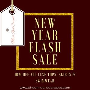 HELLO 2017: NEW YEARS DAY FLASH SALE