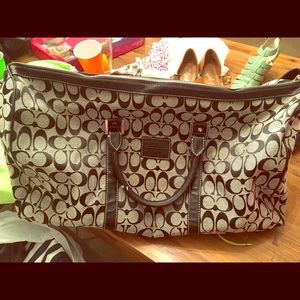 Coach duffle bag