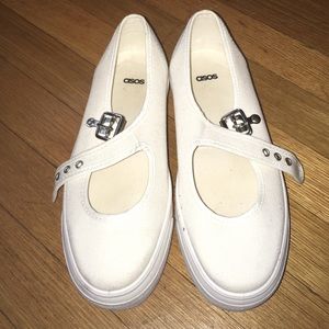 ASOS White Platform NWOT