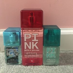 Pink perfume bundle