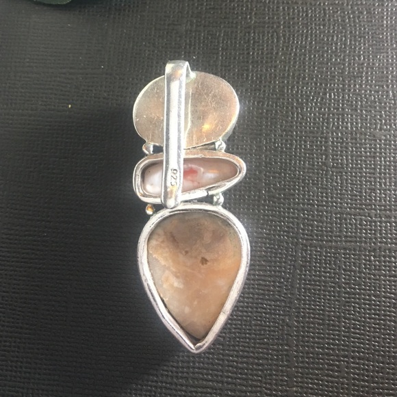 ⚜Gemstone slide pendant-Rose Quartz⚜️ - Picture 3 of 4