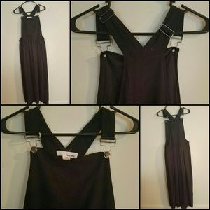 Sans Souci Black Overall Dress