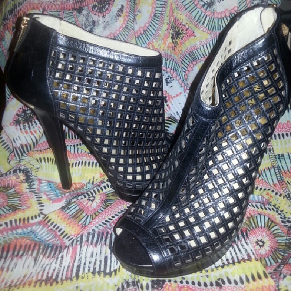 Michael Kors Peep Toe Booties