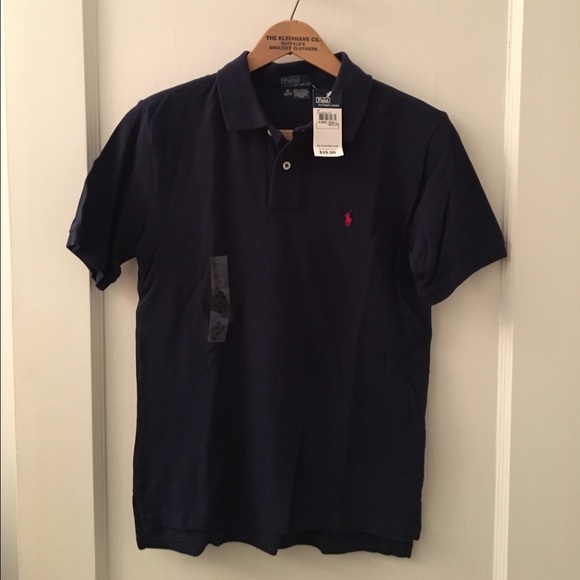 NWT Ralph Lauren Navy Polo - Picture 1 of 3