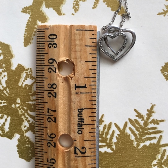 Double heart necklace 💕 - Picture 3 of 5