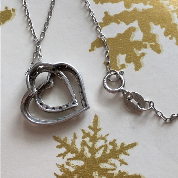 Double heart necklace 💕 - Picture 5 of 5