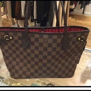 Authentic Louis Vuitton Neverfull Damier Ebene PM