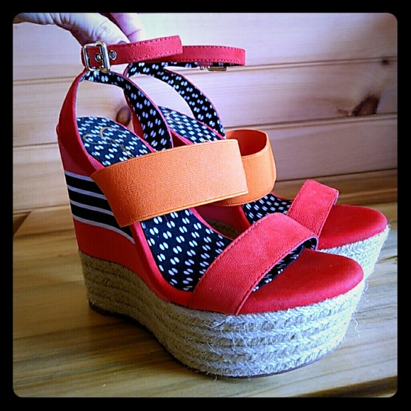 Jessica Simpson Shoes - Unique Jessica Simpson Wedge!!!