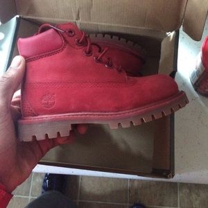 Toddler red tims