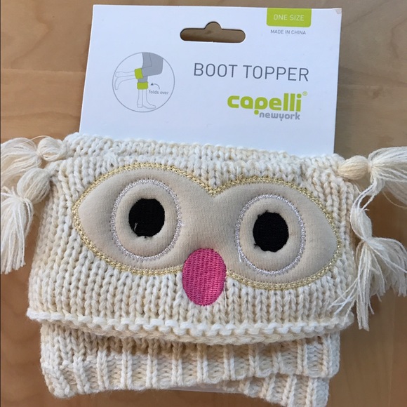 Owl Boot Toppers