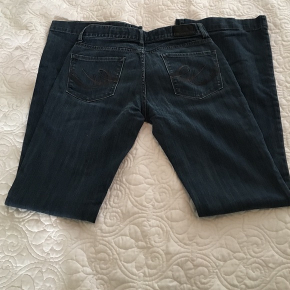 Express Eva fit and flare jeans size 4 Long