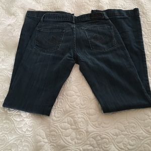 Express Eva fit and flare jeans size 4 Long
