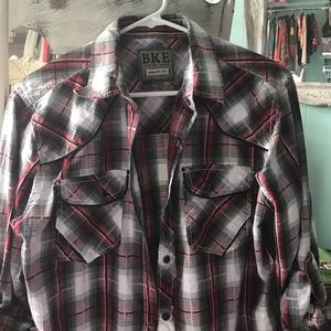 Button Down Western Top