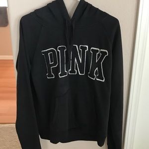 BLACK VS PINK HOODIE