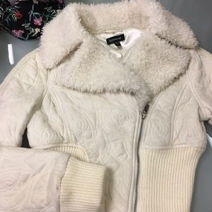Bebe cropped jacket