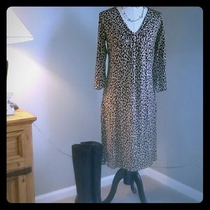 Sexy and Soft Leopard Print Dress