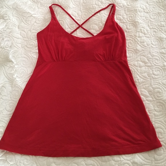 Moda International cross back top size small