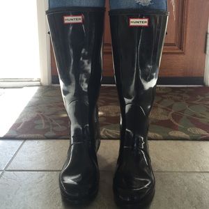 Hunter Glossy Rain Boots