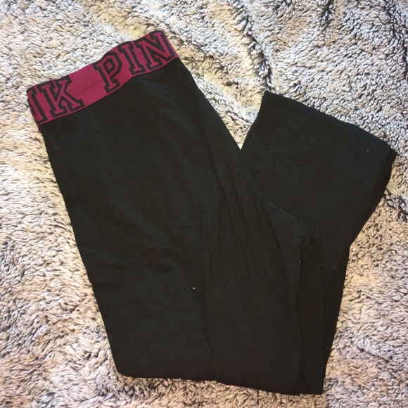 Victoria secret pink leggings (Black)