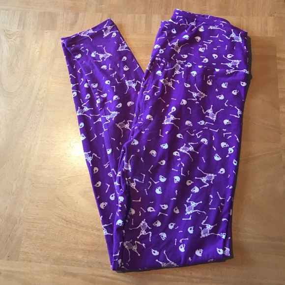 OS skeleton leggings new without tags