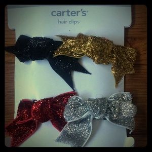 Sparkly Fancy Girls Hair Clips
