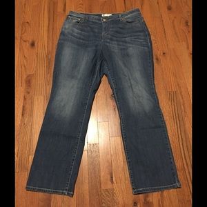 Levi's 580 straight leg jeans
