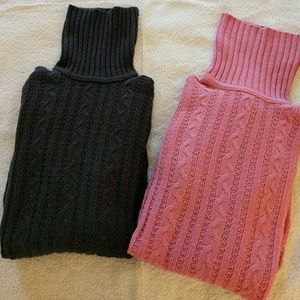 Sweater pair with hint of shimmer