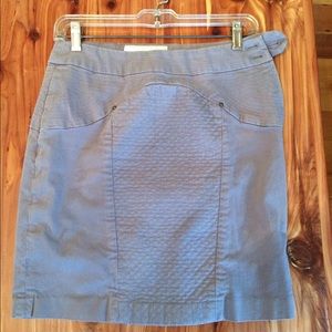 Anthropologie grey pencil skirt