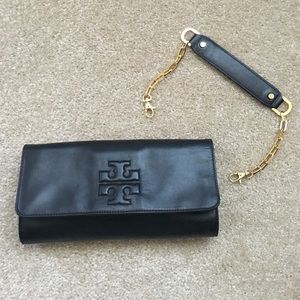 Tory Burch black clutch