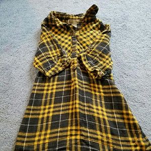 Black & Yellow Quarter Sleeve