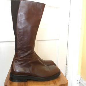 Taryn Rose Leather Riding Boots
