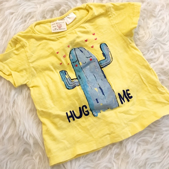 Zara Baby Hug Me Tee 9-12 months