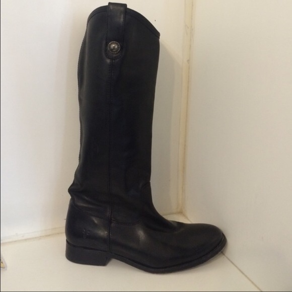 Melissa button Frye boots