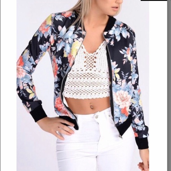 Floral jacket